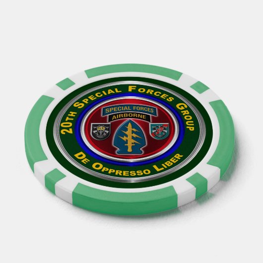 20. Special Forces Group Pokerchips (Einzeln)