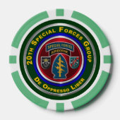 20. Special Forces Group Pokerchips (Vorderseite)