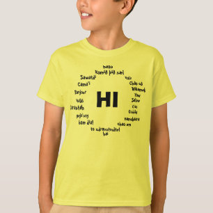20 Sprachen T-Shirt