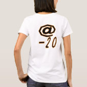 @-20 T-Shirt (Rückseite)