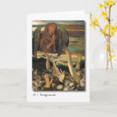 20 Tarot-Grußkarte Karte (Gelbe Blume)