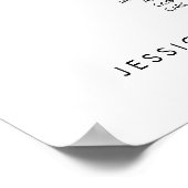 20 Tische für moderne Sitze Poster (Ecke)