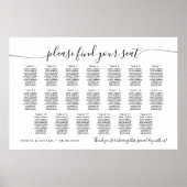 20 Tische für moderne Sitze Poster (Vorne)