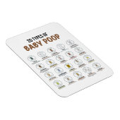 20 Typen von Baby Kack Kühlschrankmagnet 3x4 Magnet (Rechte Seite)
