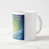 20 Unze. Kaffee-Tasse, Kunst-Tasse, tauchte Jumbo-Tasse (Vorderseite Rechts)