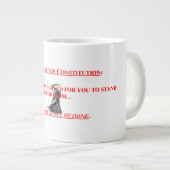 20 Unze. Kaffee-Tasse mit Usurpers passen auf Jumbo-Tasse (Vorderseite Rechts)