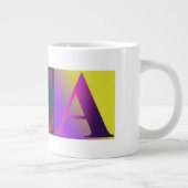 20 Unze. Tee-Tasse Jumbo-Tasse (Rechts)