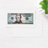 20 US-Dollar-Banknote (Schreibtisch)