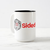 20 versah Spiel-Tasse mit Seiten Zweifarbige Tasse (Vorderseite Links)