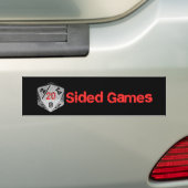 20 versahen Spiele mit Seiten Autoaufkleber (Auf Auto)