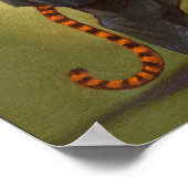 20. Wiedersehen Tiger Print Poster (Ecke)