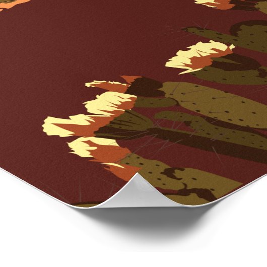 20"x16" Camper Poster (Ecke)