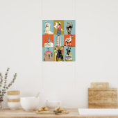 20" x16" Tucson Oddities Poster (Küche)