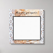 20"x20" Signature Leinwand Country Stall Holzwand (Vorderseite)