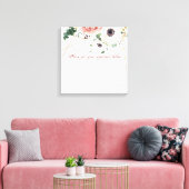 20"x20" Signature Leinwand Geometric Garden Rose (Insitu (Wohnzimmer))