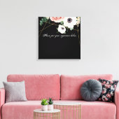 20"x20" Signature Leinwand Geometrischer Garten Sc (Insitu (Wohnzimmer))