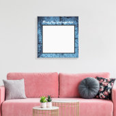 20"x20" Signature-Leinwand Rustikale Zinndeckelobe Leinwanddruck (Insitu (Wohnzimmer))