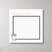 20"x20" Signature Leinwand Summer Country Wedding (Vorderseite)