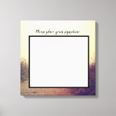 20"x20" Signature Leinwand Sunrise Pathway Walkway (Vorderseite)