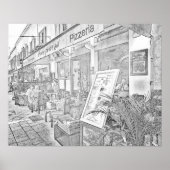 20"x26" Coloring Poster (Vorne)