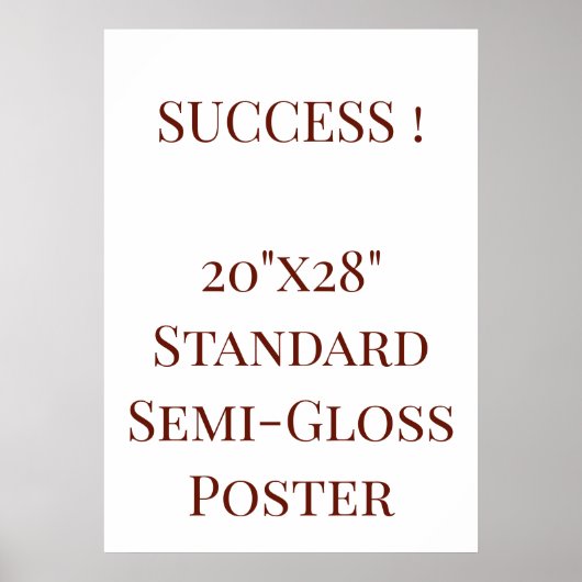 20"x28" Standardposter halbmatt Poster (Vorne)