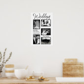 20"x30" 5 Slot Personalisiert Hochzeitsmontag Poster (Küche)