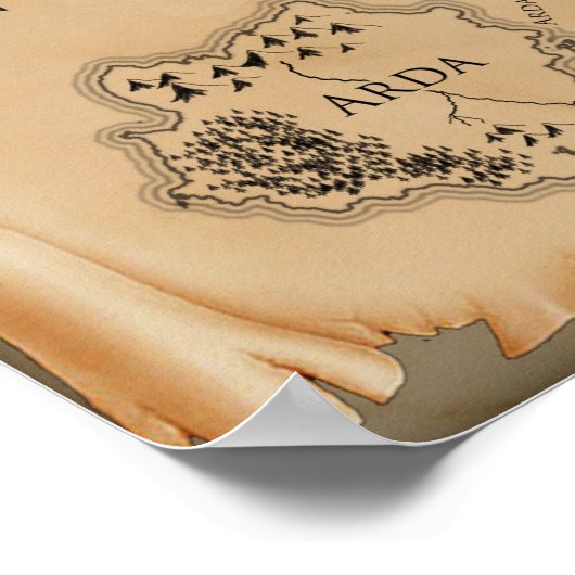 20" x 16" Ilyon Map Poster (Matte) (Ecke)