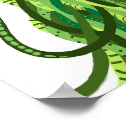 20" x 16" Medusa Poster (Ecke)