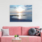 20" x 16" überzogene Canvas Cape Cod Beach Leinwanddruck (Insitu (Wohnzimmer))