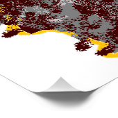 20" x 20", Poster Paper (Semi-Gloss) Lion (Ecke)