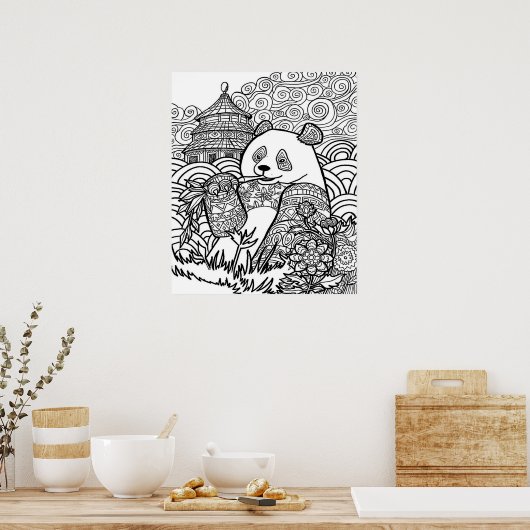 20 x 24 Farbplakat 10 Poster (Küche)