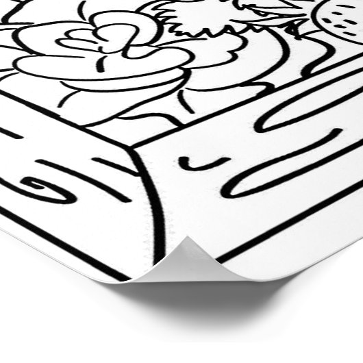 20 x 24 Farbplakat 1 Poster (Ecke)