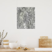 20 x 24 Farbplakat 4 Poster (Küche)