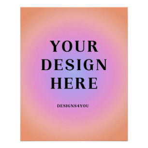 20 x 25 Vertikal Gedruckt Poster