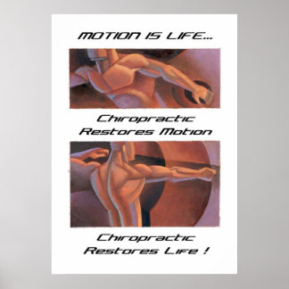 20" x 28" Neuere Motion ist Life Poster