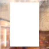 20" x 30" Benutzerdefiniertes Rechteck Fensterklam Fensteraufkleber (Blatt 2)