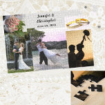 20 x 30 Personalisierte Braut & Bräutigam Fügen Si Puzzle<br><div class="desc">Das Hochzeitsjigsäge-Puzzle kann für jeden Anlass sein. Das 1.014 Stück große,  20" x 30" horizontale Puzzle zeigen. Vorgestellt sind Beispiele für Hochzeitsfeiern Fotos. Klicken Sie auf Diese Vorlage personalisieren,  um sie durch ähnlich große Fotos zu ersetzen. Klicken Sie auf Bearbeiten,  um weitere Änderungen vorzunehmen.</div>
