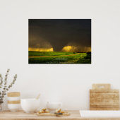 20" x 30", Tornado Poster (Küche)