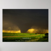 20" x 30", Tornado Poster (Vorne)