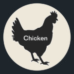 20 x Aufkleber, Hähnchen zur Auswahl Runder Aufkleber<br><div class="desc">Aufkleber für die Wahl der Mahlzeiten,  die bei Veranstaltungen,  Mittagessen,  Schulen,  Lebensmitteltransportern usw. verwendet werden.</div>