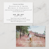 20 x FOTO Änderung des Datums Aufschiebung inkl. E Hinweiskarte (Vorne/Hinten)