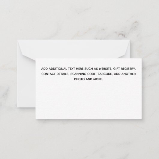 20 x HAUSHALT Foto Rett Datum Pampas Gras tropisch Mitteilungskarte (Rückseite)