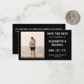 20 x HAUSHALT Foto Retten Daten Minimalistisch Ein Mitteilungskarte (Vorderseite/Rückseite Beispiel)