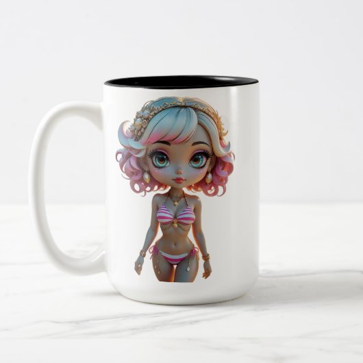 20A Dollz von: Svace - Serie 01 Zweifarbige Tasse (Links)