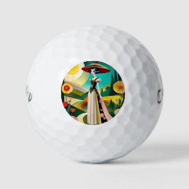 20er Jahre. Haute Couture Vintag fashion Golfball