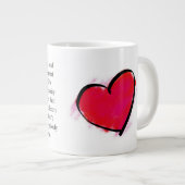 20oz Custom Jumbo Classic Coffee Liebe Tasse Zazz_ (Vorderseite Rechts)