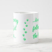 20oz erfolgreicher Hund Mama Jumbo-Tasse (Vorderseite)