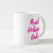 20oz Große Mikrowelle Tasse für Kuchen in einer Ta (Vorderseite Rechts)