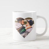 20oz Herz Jumbo-Tasse (Rechts)