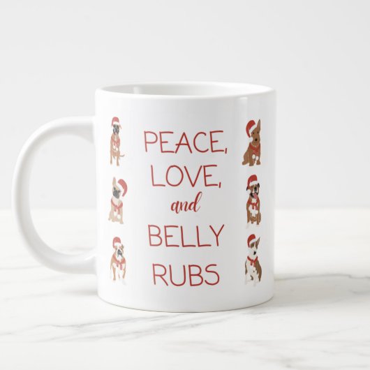 20oz Tasse für Frieden, Liebe und Bauch Rubs (Links)